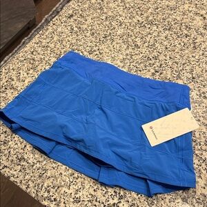 💙 💛 Lululemon Pace Rival Skirt Sz 8 💙💛 BNWT
